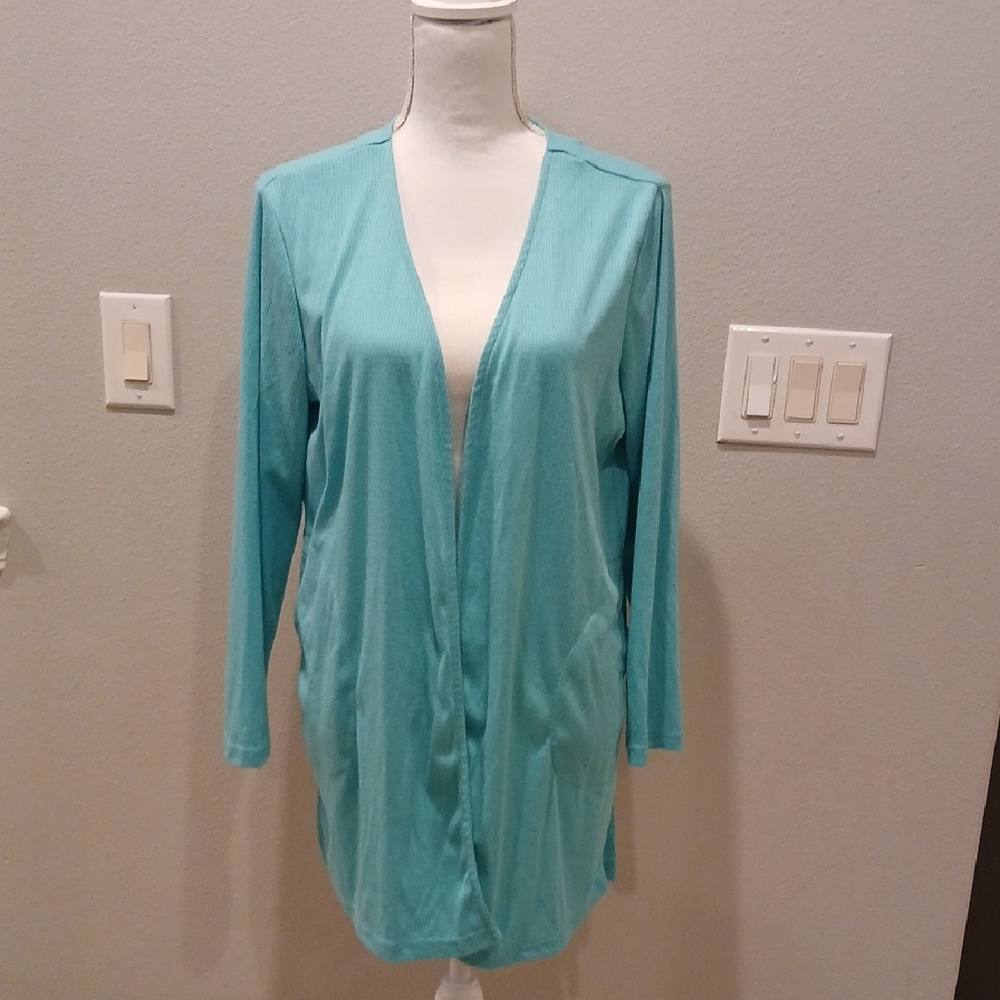 Muk Luks Light Blue Cardigan